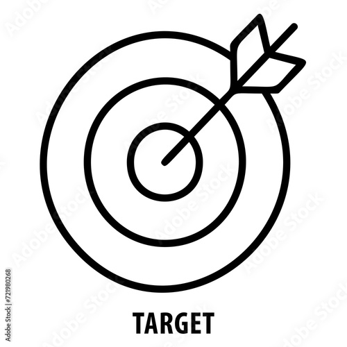 Target, goal, aim, target icon, achievement, success, bullseye, precision, focus, objective, hitting target, aim high, reach goal, target concept