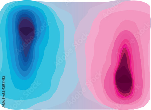 Vector background in pink and blue tones 