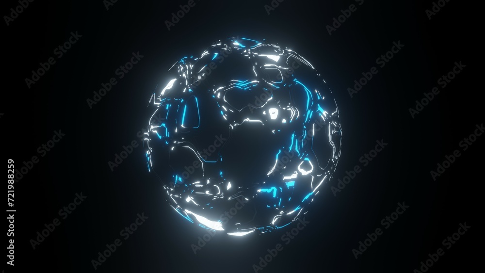 Abstract sci-fi sphere with particles and lines. Technology network connection on world. Futuristic illustration. Global digital connections ai. 3D wireframe geometric sphere. 3D rendering. Abstract sci-fi sphere with particles and lines. Technology network connection on world. Futuristic illustration. Global digital connections ai. 3D wireframe geometric sphere. 3D rendering.