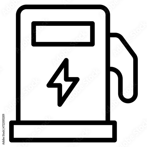electric gas station