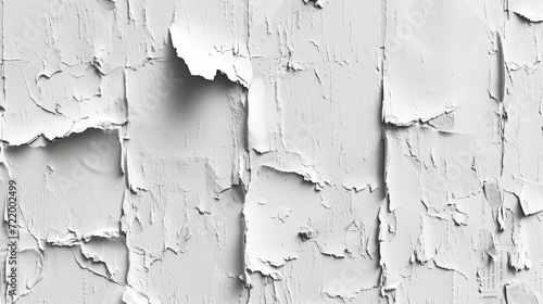 White abstract painting with a rough texture