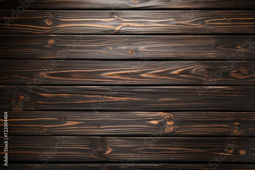 Background texture of brown wooden planks photo