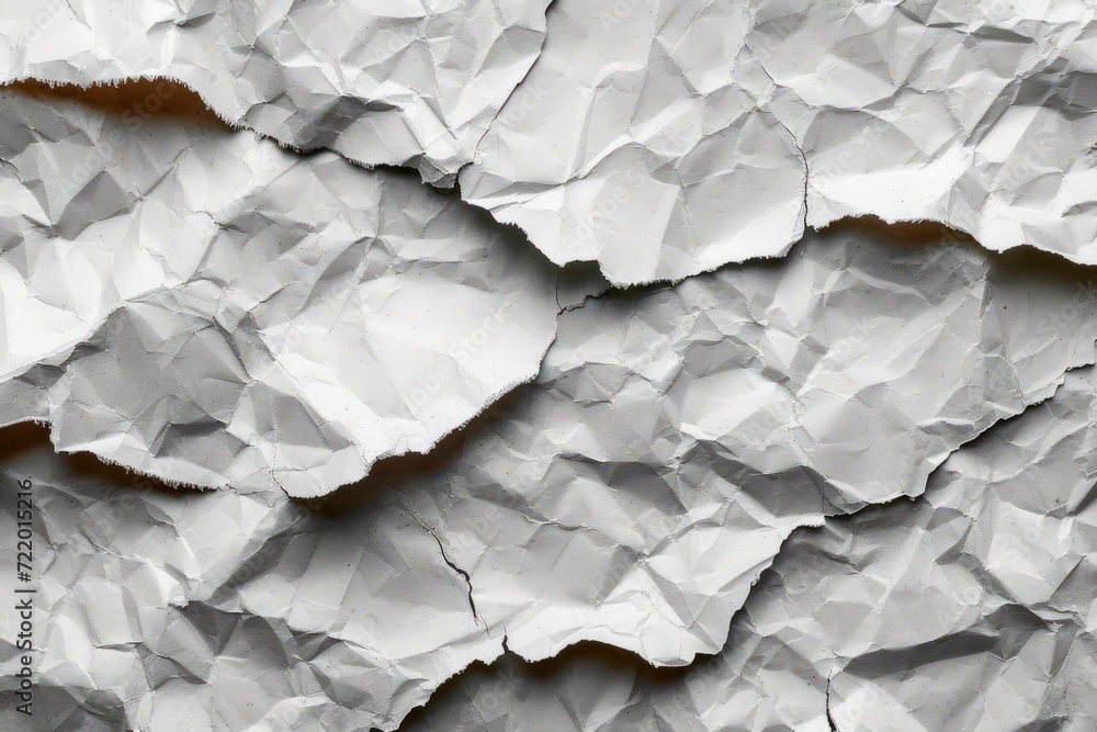 Crumpled white paper texture background Crumpled white paper texture background