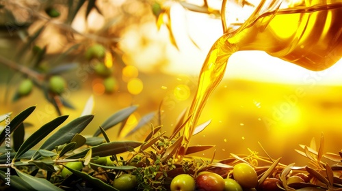 Olive oil is a healthy oil that is good for the heart