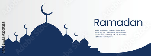 Ramadan islamic traditional social media facebook cover template
