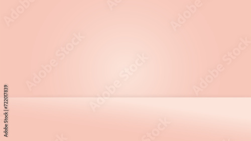 vector simple peach background and backdrop studio design