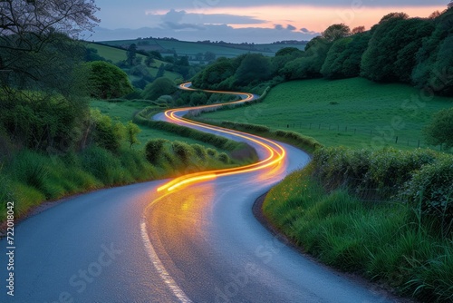 The long and winding road photo