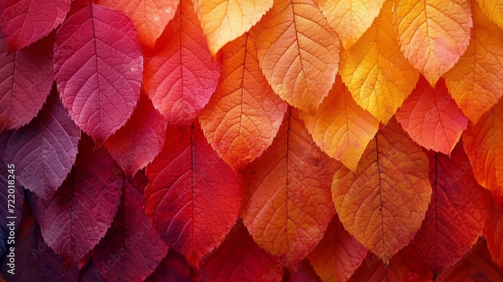 Obraz premium Colorful autumn leaves background