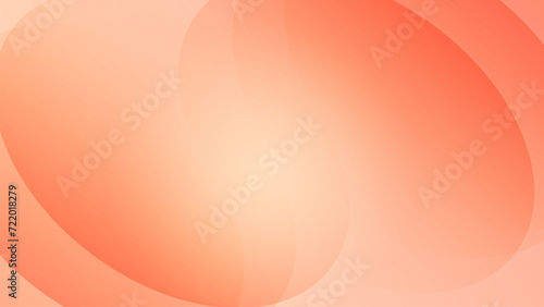 vector shape peach background and wave element colour peach fuzz