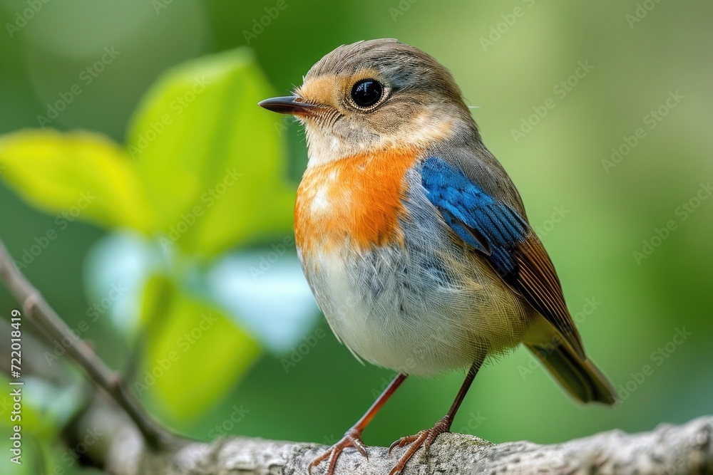 Fototapeta premium robin on a branch