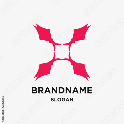 Letter X vector Logo Template Illustration Design
