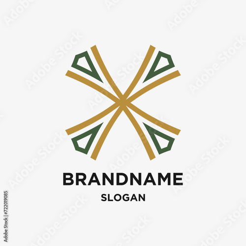 Letter X vector Logo Template Illustration Design