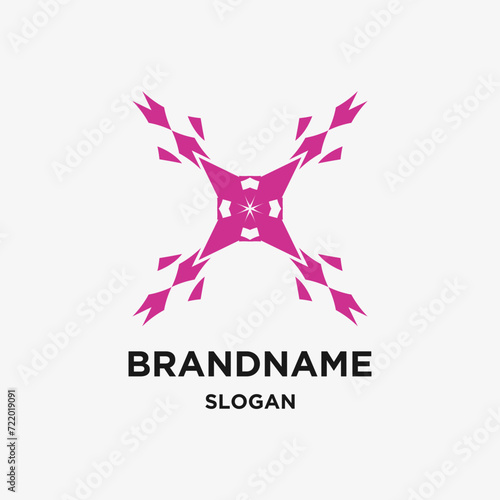 Letter X vector Logo Template Illustration Design