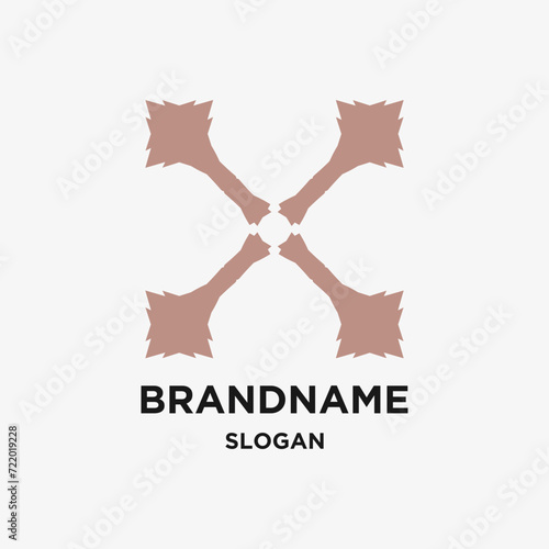Letter X vector Logo Template Illustration Design