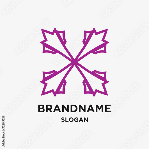 Letter X vector Logo Template Illustration Design