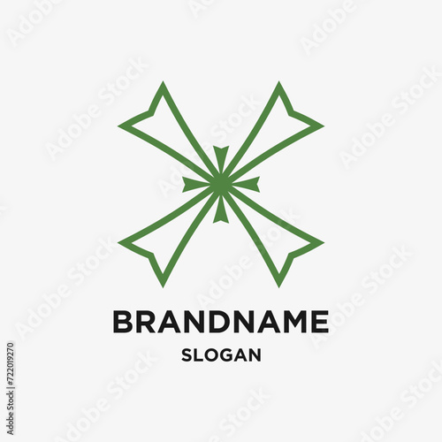 Letter X vector Logo Template Illustration Design