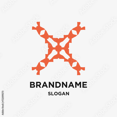 Letter X vector Logo Template Illustration Design