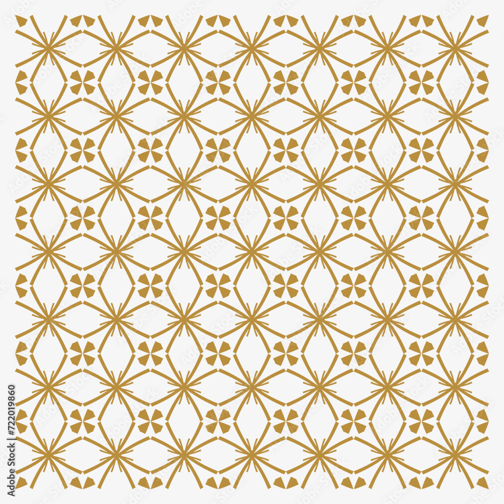 Naklejka premium Seamless pattern with flowers