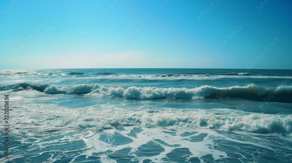 Coastal Reverie: A Serene Seascape