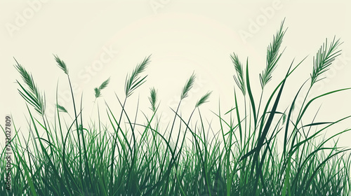 minimalist,tall grass, grass clipart, in the style of american barbizon school, #screenshotsaturday, environmental, 2d,vector,illustrator --ar 16:9 --v 6 Job ID: c1fd1bca-45ad-4618-8d40-7cac3361c89a
