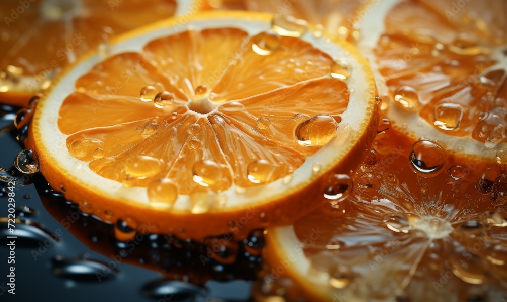 Water drops fall into the Orange
Water drops fall into the Orange
