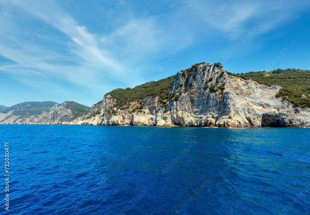 Palmaria island, La Spezia, Italy