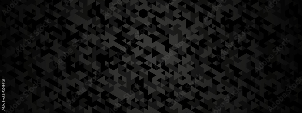 Seamless geometric pattern square shapes low polygon backdrop background. Abstract geometric wall tile and metal cube background triangle wallpaper. Gray and black polygonal background. Seamless geometric pattern square shapes low polygon backdrop background. Abstract geometric wall tile and metal cube background triangle wallpaper. Gray and black polygonal background.