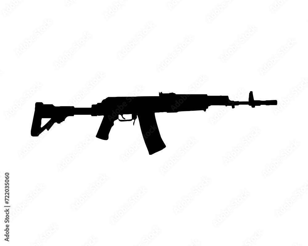 This is a silhouette of a firearm commonly used by soldiers, very suitable for making posters about independence or those related to war. This is a silhouette of a firearm commonly used by soldiers, very suitable for making posters about independence or those related to war.