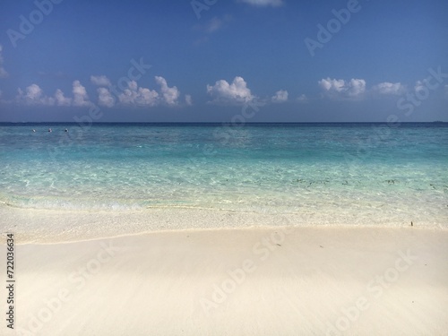 maledives beach white sand and beautiful water © LetsSeeGoodWaves
