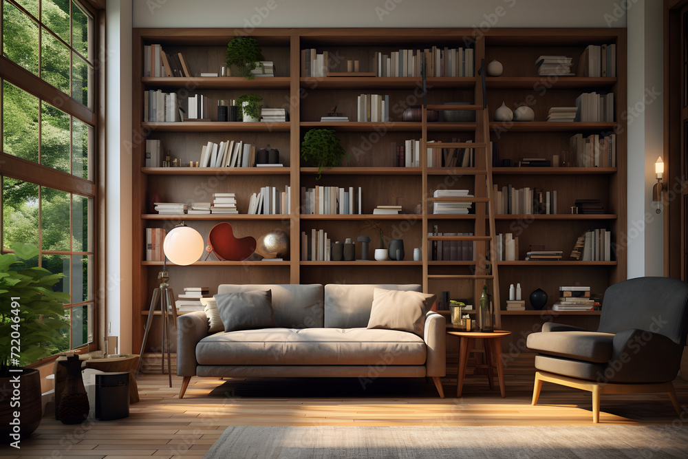 room with a cozy reading nook room with a cozy reading nook