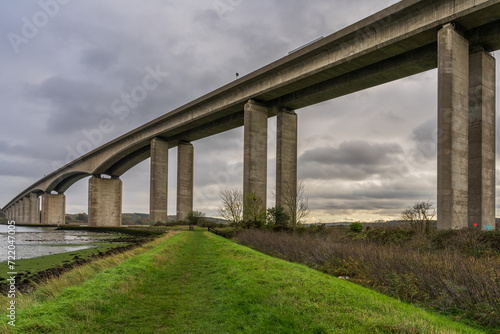 Orwell Bridge near Ipswich, Suffolk, England, UK © Bernd Brueggemann
