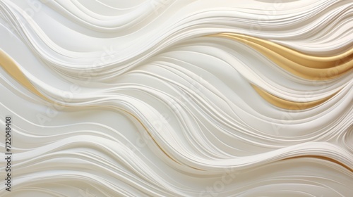 abstract background, calming gold white waves 