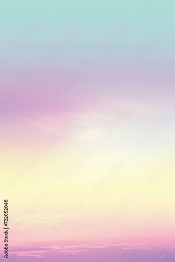 Serene pastel gradient background