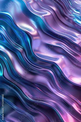 Strip wave iridescent background
