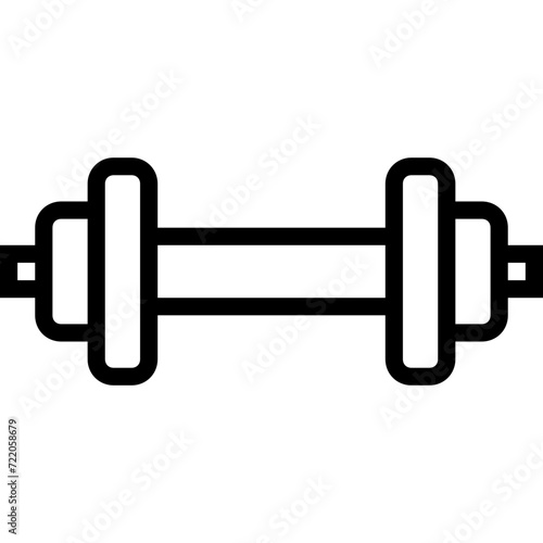 Dumbbell Vector Icon