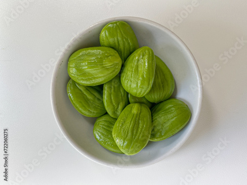Принти на полотні Parkia speciosa, the bitter bean, petai, or pete