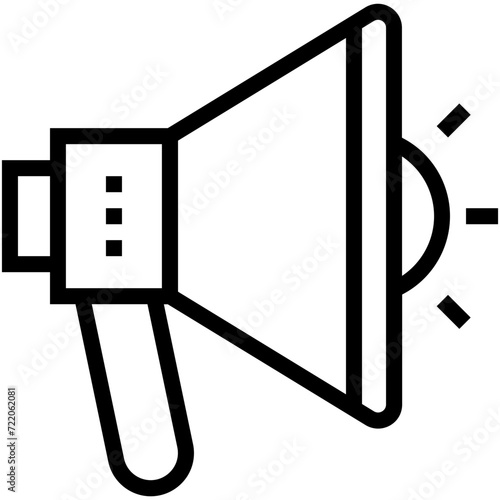Bullhorn Vector Icon