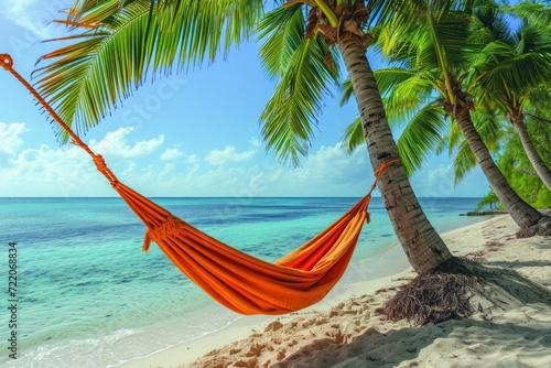 hammock on the beach © Denis