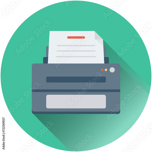 Printer Vector Icon