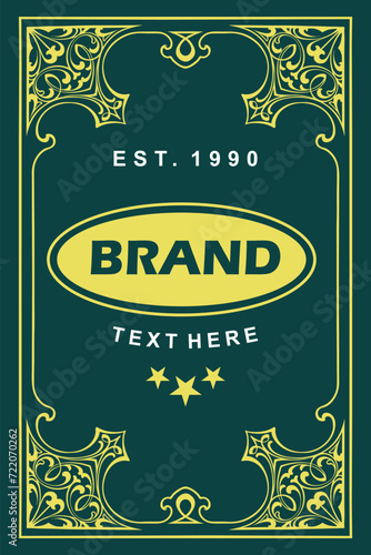 Book Cover Background template design with Travel Motif