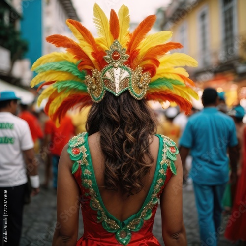 venetian carnival women festive celebration 