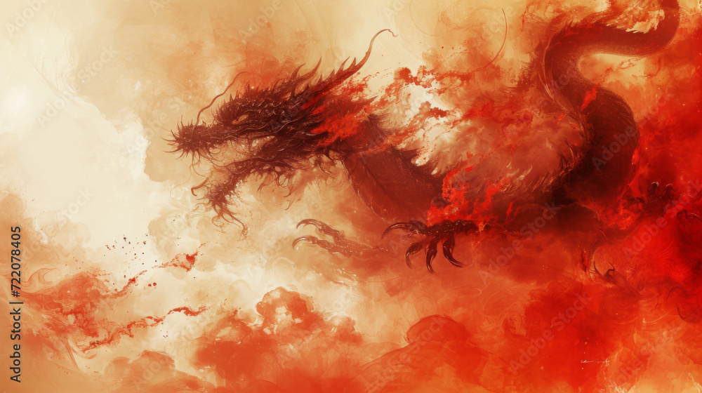The Chinese dragon of the Year of the Dragon. The Chinese dragon of the Year of the Dragon.