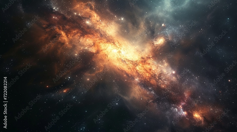 space galaxy abstract background