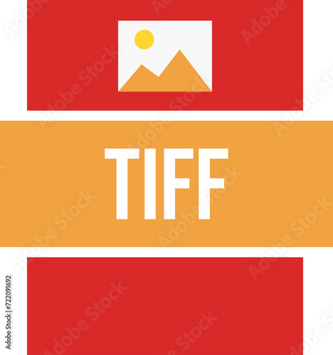 TIFF ip Icon Punch & Tulip Tree fill with symbol