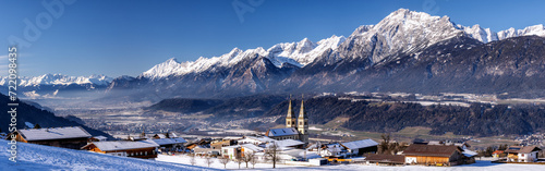 North Chain a range of mountains just north of the city of Innsbruck in Austria