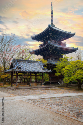 Shinnyodo or Shinshogokurakuji temple in Kyoto, Japan