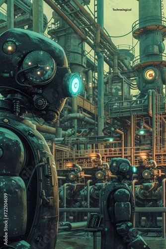 Wallpaper Mural robot Torontodigital.ca