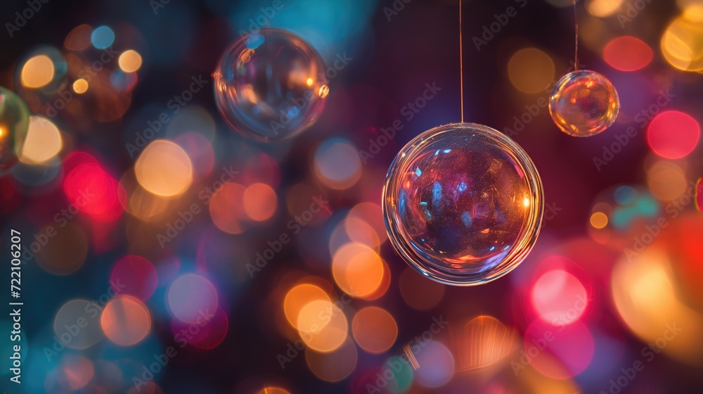 Glass Balls with Light Dispersion