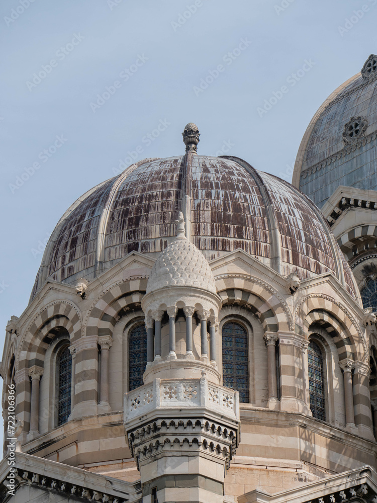 Teilaufnahme Kuppel der Kathedrale von Marseille