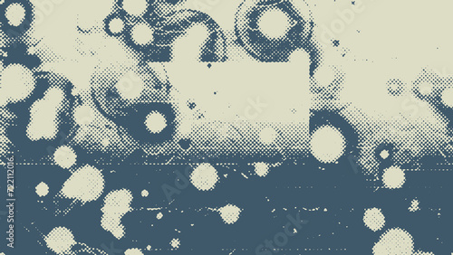 Abstract halftone grunge texture background image.